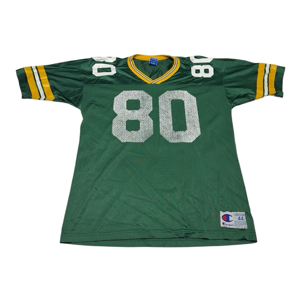 Vintage Champion Derrick Mayes Green Bay‎ Packers Jersey Size 44 NFL Football